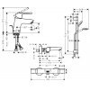 Купить Смесители набором HANSGROHE 71150000+15348000+27353400 LOGIS LOOP Versostat2 в Киеве vannaja.kiev.ua