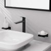 черный матовый смеситель Hansgrohe Logis Fine 240 для умывальника без донного клапана, Matt Black (71258670) Купить черный матовый смеситель Hansgrohe Logis Fine 240 для умывальника без донного клапана, Matt Black (71258670) в Киеве vannaja.kiev.ua