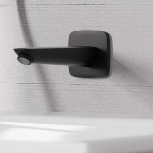 Купить черный матовый излив для ванн встроенный (скрытый) 71410670 Hansgrohe Logis 206 мм в Киеве vannaja.kiev.ua