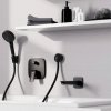 Купить черный матовый излив для ванн встроенный (скрытый) 71410670 Hansgrohe Logis 206 мм в Киеве vannaja.kiev.ua