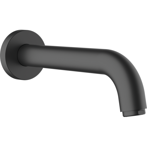 Купити Чорний матовий вилив для ванни Hansgrohe 71420670 Vernis Blend в Києві vannaja.kiev.ua