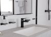 Купити Стильний чорний матовий змішувач Hansgrohe 71561670 Vernis Shape для раковини в Києві vannaja.kiev.ua