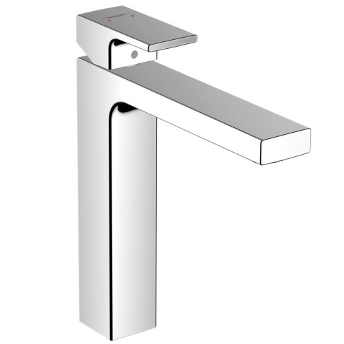 Купить Смеситель для умывальника Hansgrohe Vernis Shape 190 без донного клапана, Chrome (71591000) в Киеве vannaja.kiev.ua