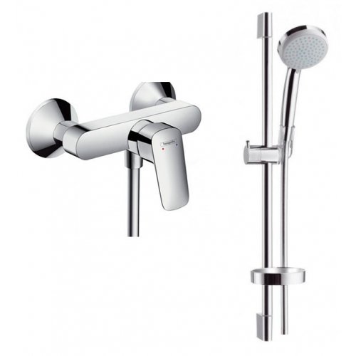 Купить Смеситель с душевым набором Hansgrohe Logis 71600277 (71600000, 26533400) в Киеве vannaja.kiev.ua