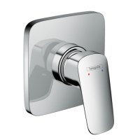 квадратные гигиенические души со смесителем скрытого монтажа hansgrohe Logis 71629292 встраиваемый кран биде, хром