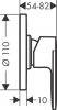 в душ скрытого монтажа кран Hansgrohe 71663000 Vernis Blend 71663 однорычажный смеситель со скрытой частью Купить в душ скрытого монтажа кран Hansgrohe 71663000 Vernis Blend 71663 однорычажный смеситель со скрытой частью в Киеве vannaja.kiev.ua