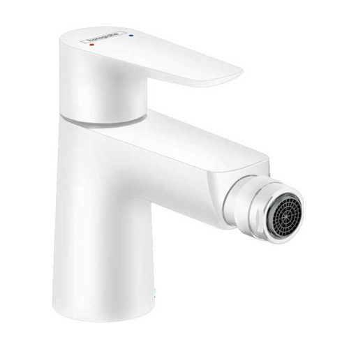 Купить Смеситель для биде Hansgrohe Talis E с донным клапаном, белый матовый (71720700) в Киеве vannaja.kiev.ua