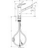 Купить Кран с выдвижной лейкой Hansgrohe 71814000 Focus M42 71814 Хром Смеситель 150 с вытяжным изливом 1jet в Киеве vannaja.kiev.ua