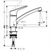 Hansgrohe 71830000 Logis 71830 Самый лучший смеситель для кухни Купить Hansgrohe 71830000 Logis 71830 Самый лучший смеситель для кухни в Киеве vannaja.kiev.ua