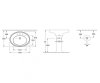 Купить Villeroy & Boch 718575R2 Amadea 71857501 75*57 на 1-но отверстие Германия R2 ярко-белый ceramicplus в Киеве vannaja.kiev.ua