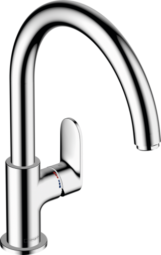 Купить Смеситель с поворотным изливом Hansgrohe 71870000 Vernis Blend для кухни 71870 в Киеве vannaja.kiev.ua