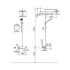Купить ORAS 7192U Optima 7192 Душевая Система с Верхним Душем 257 мм Rain Shower и Термостатом в Киеве vannaja.kiev.ua