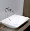 Купити Купити Раковина накладна 600 x 415 Duravit Viu 2358600000 біла прямокутна в Києві vannaja.kiev.ua