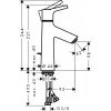 Купить Смеситель для раковины Hansgrohe Talis S (72024000) в Киеве vannaja.kiev.ua