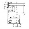 Настенный сместитель к раковине Hansgrohe 72111 Talis S 72111000 с длинным носиком 244 мм Купить Настенный сместитель к раковине Hansgrohe 72111 Talis S 72111000 с длинным носиком 244 мм в Киеве vannaja.kiev.ua