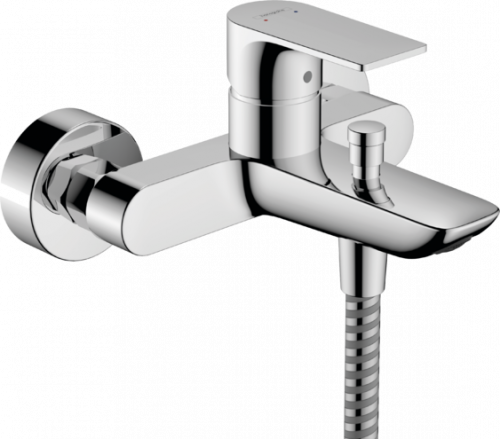 Купить Hansgrohe 72450000 Rebris E Однорычажный смеситель для ванны для открытого монтажа 72450 в Киеве vannaja.kiev.ua