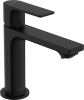 Hansgrohe Rebris E 72557670 Чорні Крани для ванної кімнати одноважільний змішувач для раковини 110 зі зливним клапаном чорний матовий Купити Hansgrohe Rebris E 72557670 Чорні Крани для ванної кімнати одноважільний змішувач для раковини 110 зі зливним клапаном чорний матовий в Києві vannaja.kiev.ua