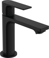 Hansgrohe 72450670 Черный матовый кран Киев Rebris E Однорычажный смеситель для ванны настенного открытого монтажа