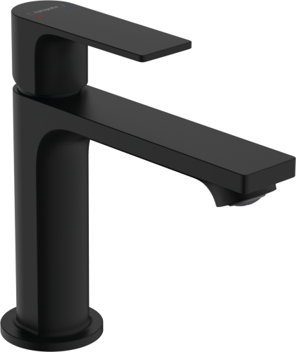 Hansgrohe Rebris E 72557670 Чорні Крани для ванної кімнати одноважільний змішувач для раковини 110 зі зливним клапаном чорний матовий Купити Hansgrohe Rebris E 72557670 Чорні Крани для ванної кімнати одноважільний змішувач для раковини 110 зі зливним клапаном чорний матовий в Києві vannaja.kiev.ua