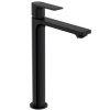 Купити hansgrohe Rebris E 72581670 змішувач для раковини чаші матовий чорний з донним клапаном в Києві vannaja.kiev.ua