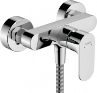 черный матовый Душевый набор Vario EcoSmart со штангой Puro 65 см 26423670 Hansgrohe