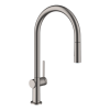 Купить Смеситель для кухни Hansgrohe Talis M54 210 2jet с вытяжным изливом, Brushed Black Chrome (72800340) в Киеве vannaja.kiev.ua