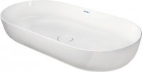 Умивальник 120 х 48 см Duravit DuraStyle 2320120000 накладной белый прямоугольный купить с доставкой