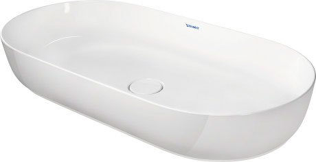 Купить Раковина 0379800000 на столешницу накладная Duravit Luv 800 мм белая овальная купить в Киеве в Киеве vannaja.kiev.ua