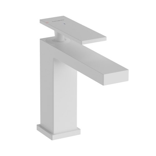 Смеситель Hansgrohe Tecturis E 110 для умывальника без донного клапана, Matt White (73011700) Купить Смеситель Hansgrohe Tecturis E 110 для умывальника без донного клапана, Matt White (73011700) в Киеве vannaja.kiev.ua