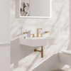 Купить Смеситель для умывальника Hansgrohe Tecturis E на 3 отверстия, Brushed Bronze (73030140) в Киеве vannaja.kiev.ua