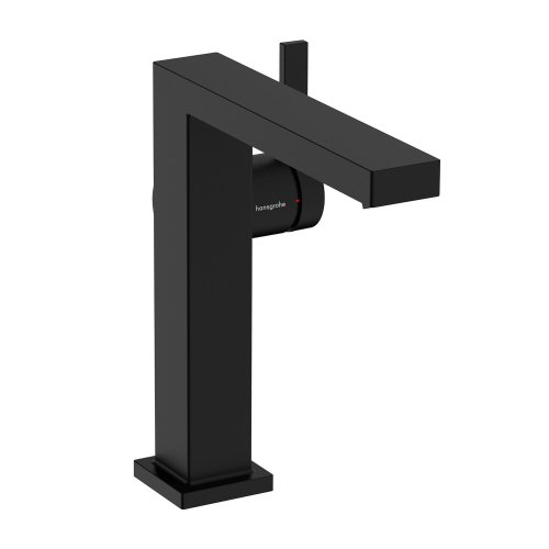 Купить Смеситель для умывальника Hansgrohe Tecturis E 150 Fine CoolStart, Matt Black (73040670) в Киеве vannaja.kiev.ua