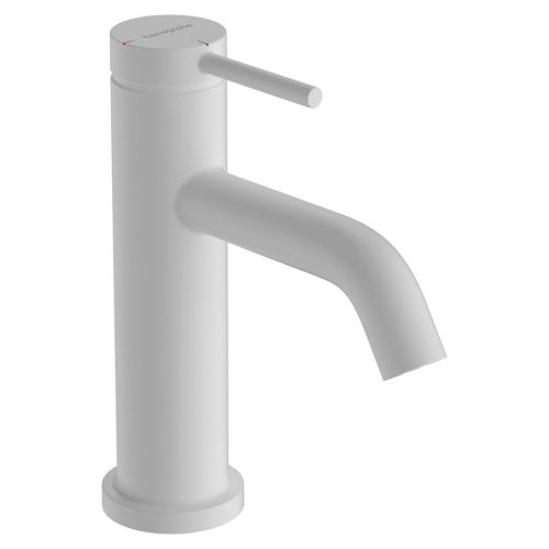 Купити Змішувач для умивальника Hansgrohe Tecturis S 80 CoolStart без донного клапана, Matt White (73301700) в Києві vannaja.kiev.ua