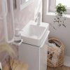 Смеситель для умывальника Hansgrohe Tecturis S 80 CoolStart, Matt White (73302700) Купить Смеситель для умывальника Hansgrohe Tecturis S 80 CoolStart, Matt White (73302700) в Киеве vannaja.kiev.ua