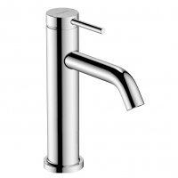 черный матовый рычажный смеситель для ванны Hansgrohe Tecturis E 73420670