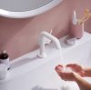 Смеситель Hansgrohe Tecturis S 110 Fine CoolStart для умывальника, Matt White (73320700) Купить Смеситель Hansgrohe Tecturis S 110 Fine CoolStart для умывальника, Matt White (73320700) в Киеве vannaja.kiev.ua