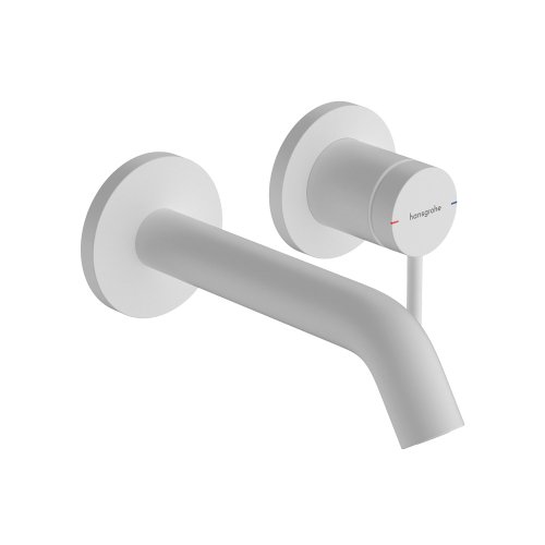 Смеситель Hansgrohe Tecturis S 165 для умывальника из стены, Matt White (73350700) Купить Смеситель Hansgrohe Tecturis S 165 для умывальника из стены, Matt White (73350700) в Киеве vannaja.kiev.ua
