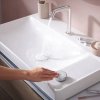 Купить Смеситель для умывальника Hansgrohe Tecturis S 150 CoolStart на 2 отверстия, Chrome (73353000) в Киеве vannaja.kiev.ua