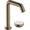 Купить Смеситель для умывальника Hansgrohe Tecturis S 150 CoolStart на 2 отверстия, Brushed Bronze (73353140) в Киеве vannaja.kiev.ua