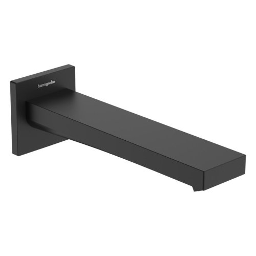 Купить Излив на ванну Hansgrohe Tecturis E с выступом 210 мм, Matt Black (73410670) в Киеве vannaja.kiev.ua