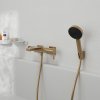 квадратний змішувач на ванну матова бронза Hansgrohe Tecturis E 73420140 без душового гарнітура Купити квадратний змішувач на ванну матова бронза Hansgrohe Tecturis E 73420140 без душового гарнітура в Києві vannaja.kiev.ua