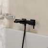 Купить черный матовый рычажный смеситель для ванны Hansgrohe Tecturis E 73420670 в Киеве vannaja.kiev.ua