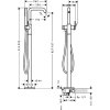 Смеситель для ванны Hansgrohe Tecturis S напольный, хром (73440000) Купить Смеситель для ванны Hansgrohe Tecturis S напольный, хром (73440000) в Киеве vannaja.kiev.ua