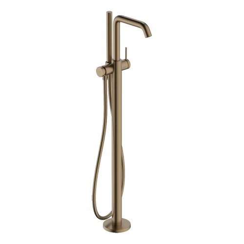 Смеситель для ванны Hansgrohe Tecturis S напольный, бронза (73440140) Купить Смеситель для ванны Hansgrohe Tecturis S напольный, бронза (73440140) в Киеве vannaja.kiev.ua