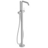 Купить Смеситель для ванны Hansgrohe Tecturis S, напольный, Matt White (73440700) в Киеве vannaja.kiev.ua