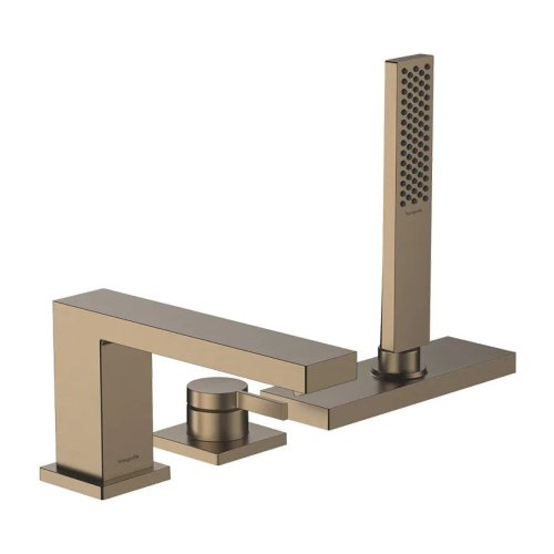 Смеситель Hansgrohe Tecturis E на борт ванны, Brushed Bronze (73443140) Купить Смеситель Hansgrohe Tecturis E на борт ванны, Brushed Bronze (73443140) в Киеве vannaja.kiev.ua