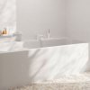 белого матового цвета кран смеситель на край врезной ванны Hansgrohe Tecturis E врезной на 3 отверстия с sBox, Matt White (73443700) Купить белого матового цвета кран смеситель на край врезной ванны Hansgrohe Tecturis E врезной на 3 отверстия с sBox, Matt White (73443700) в Киеве vannaja.kiev.ua
