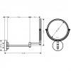 Купити Hansgrohe 73561000 Logis Universal 73561 Дзеркало для гоління в Києві vannaja.kiev.ua