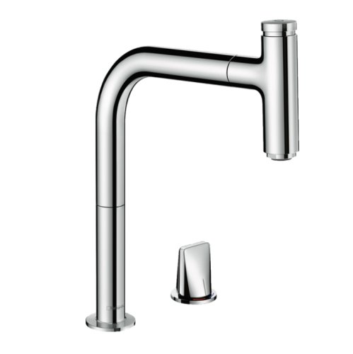 Смеситель для кухни Hansgrohe Metris Select 200 1jet sBox с вытяжным изливом, хром (73804000) Купить Смеситель для кухни Hansgrohe Metris Select 200 1jet sBox с вытяжным изливом, хром (73804000) в Киеве vannaja.kiev.ua