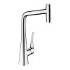 Змішувач для кухні Hansgrohe Metris Select 320 2jet sBox з витяжним душем, хром (73816000) Купити Змішувач для кухні Hansgrohe Metris Select 320 2jet sBox з витяжним душем, хром (73816000) в Києві vannaja.kiev.ua