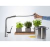 Смеситель для кухни Hansgrohe Metris Select 320 2jet с вытяжным изливом, хром (73820000) Купить Смеситель для кухни Hansgrohe Metris Select 320 2jet с вытяжным изливом, хром (73820000) в Киеве vannaja.kiev.ua